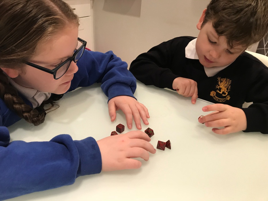 Photo of children sorting shapes